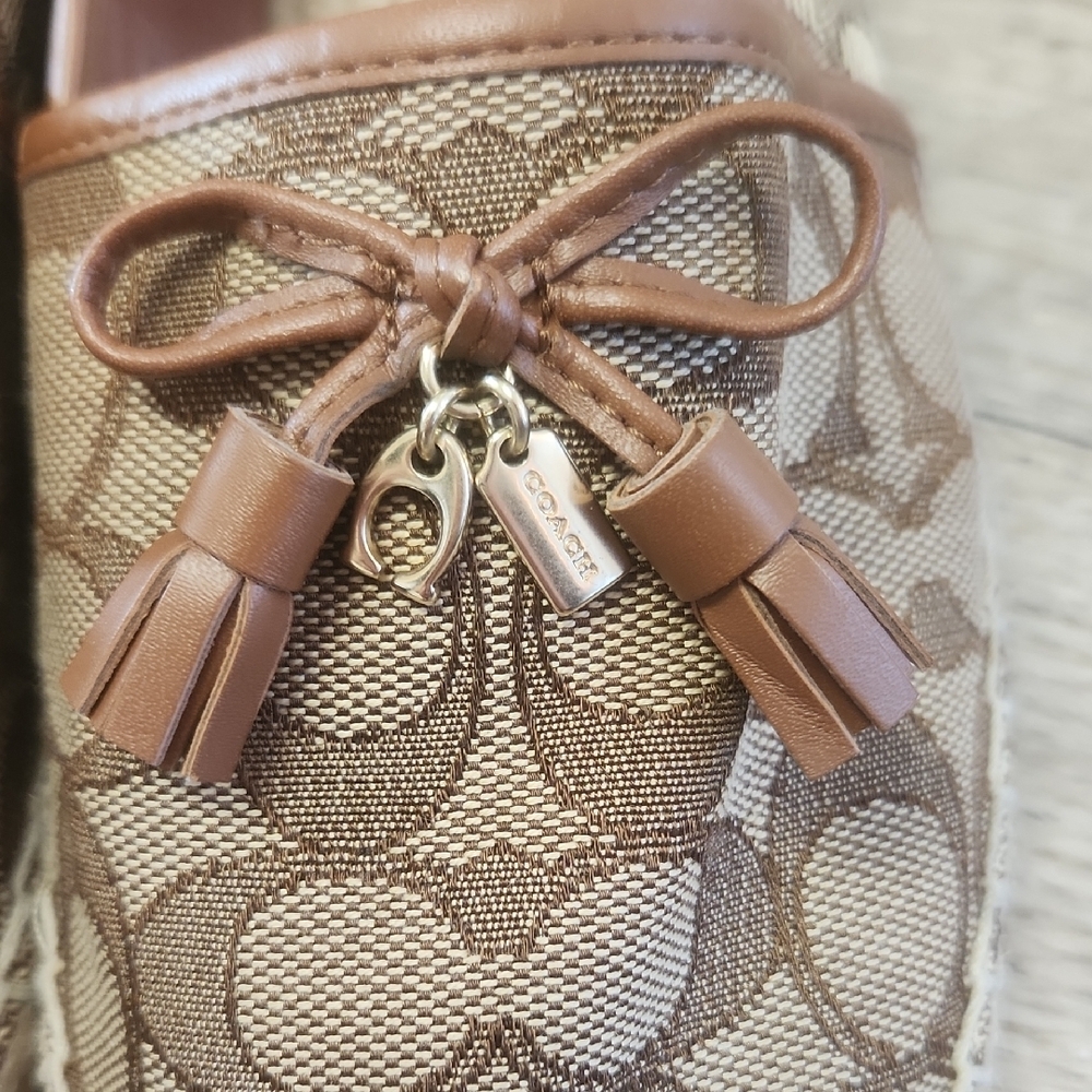 Coach Tan and Brown Espadrilles - Picture 7 of 10
